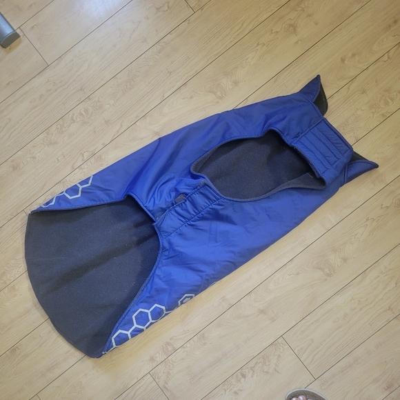 RC pets Venture Outerwear fleece lined Dog jacket Coat Blue size 30 XL XXL - Picture 4 of 6